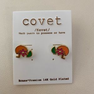Covet Tropical Drink Earrings